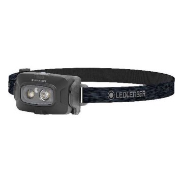 Ledlenser HF4R Core - LED Lanterna frontal recarregável com intensidade regulável LED/1000 mAh IP68 500 lm 35 h preta