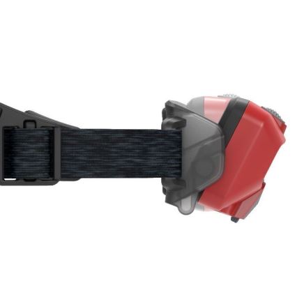 Ledlenser HF6R Core - Lanterna frontal recarregável LED, regulável, 2000 mAh, IP68, 800 lm, 60 h, vermelha