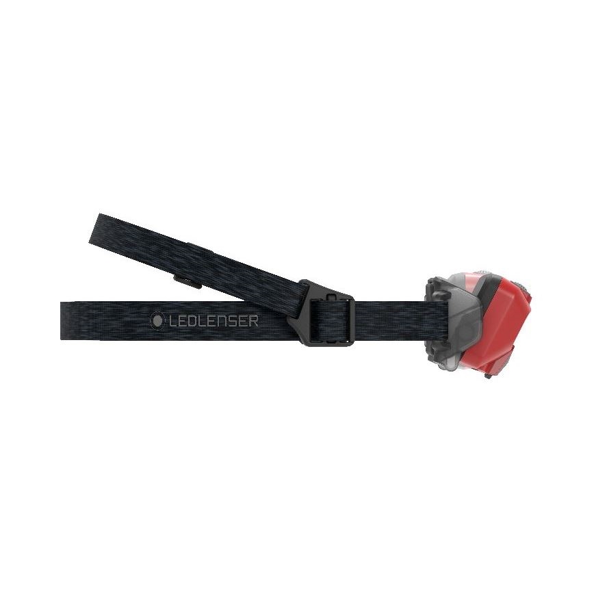 Ledlenser HF6R Core - Lanterna frontal recarregável LED, regulável, 2000 mAh, IP68, 800 lm, 60 h, vermelha