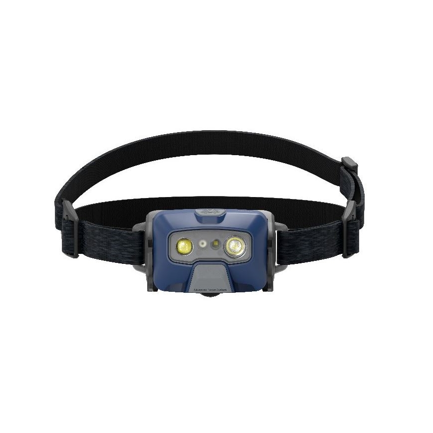 Ledlenser HF6R Core - Lanterna frontal recarregável LED com intensidade regulável/2000 mAh IP68 800 lm 60 h azul