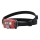 Ledlenser HF6R Core - Lanterna frontal recarregável LED, regulável, 2000 mAh, IP68, 800 lm, 60 h, vermelha