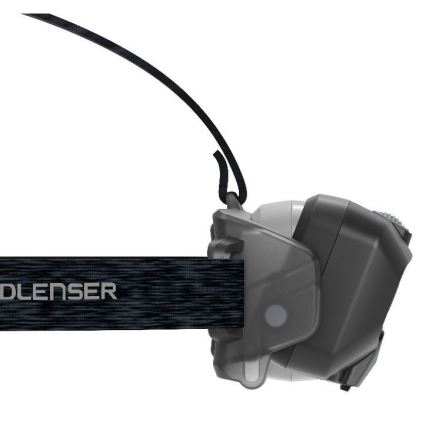 Ledlenser HF8R Core - Lanterna frontal recarregável com LED regulável, 2000 mAh, IP68, 800 lm, 60 h, cinzenta