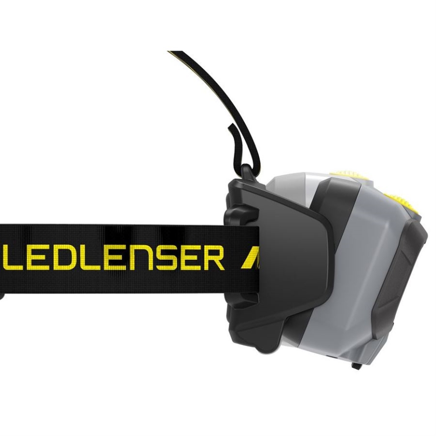 Ledlenser HF8R Work - Lanterna frontal recarregável regulável LED/3700 mAh IP68 1600 lm 90 h preta