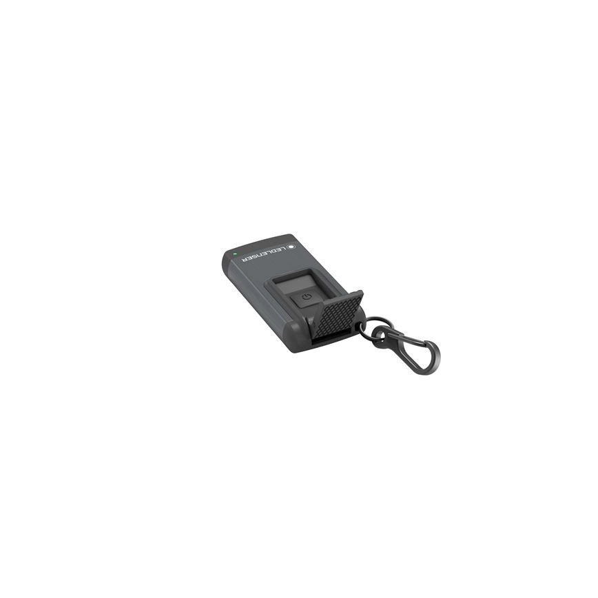Ledlenser K4R CINZENTO - Lanterna de bolso recarregável com LED regulável, 180 mAh, IP2X, 120 lm