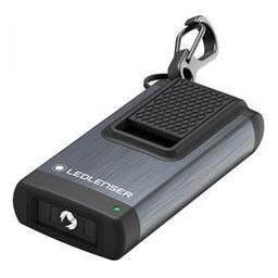 Ledlenser K4R CINZENTO - Lanterna de bolso recarregável com LED regulável, 180 mAh, IP2X, 120 lm