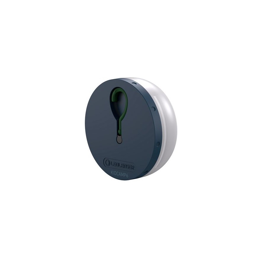 Ledlenser KIDCAMP6 DINO - Lâmpada portátil LED dimerizável, 3xAAA, IP44, verde