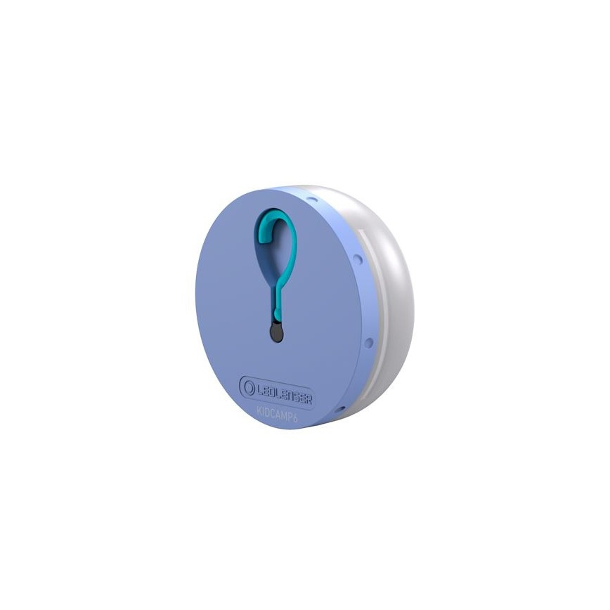 Ledlenser KIDCAMP6 RAINBOW - Lâmpada portátil LED dimerizável, 3xAAA, IP44, azul