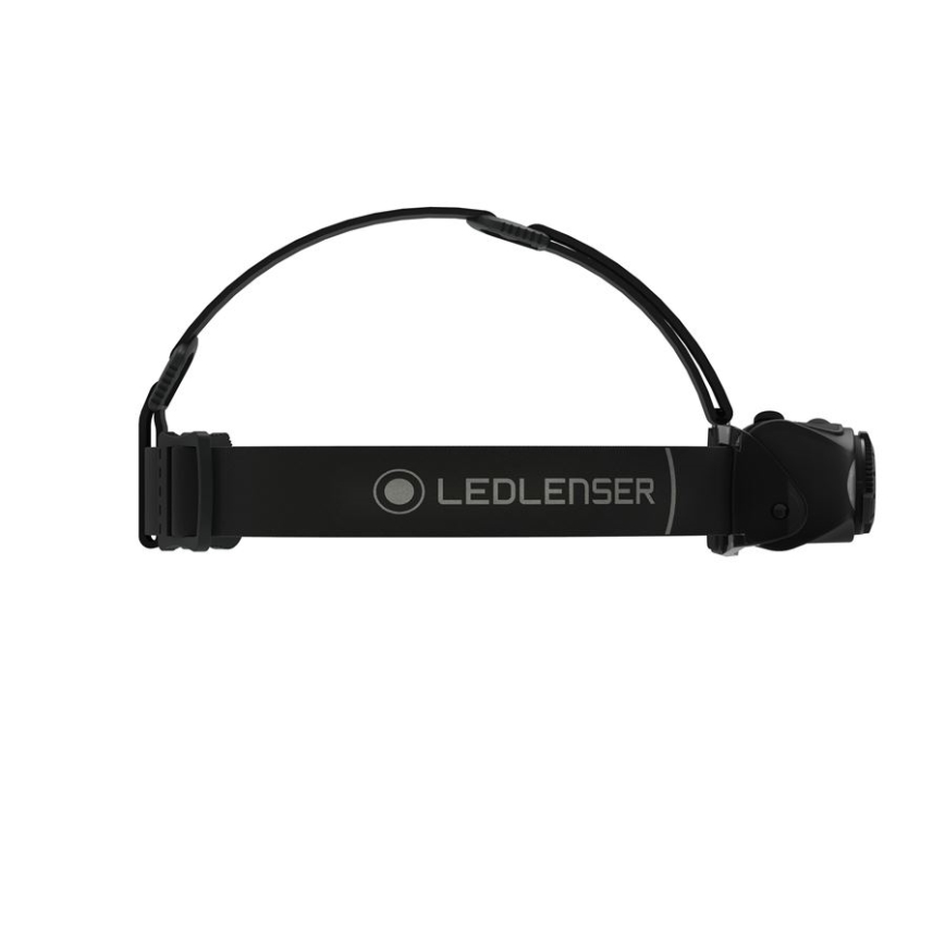 Ledlenser MH8 - Lanterna frontal recarregável com intensidade regulável LED/2xAA/1550 mAh IP54 600 lm 60 h preta