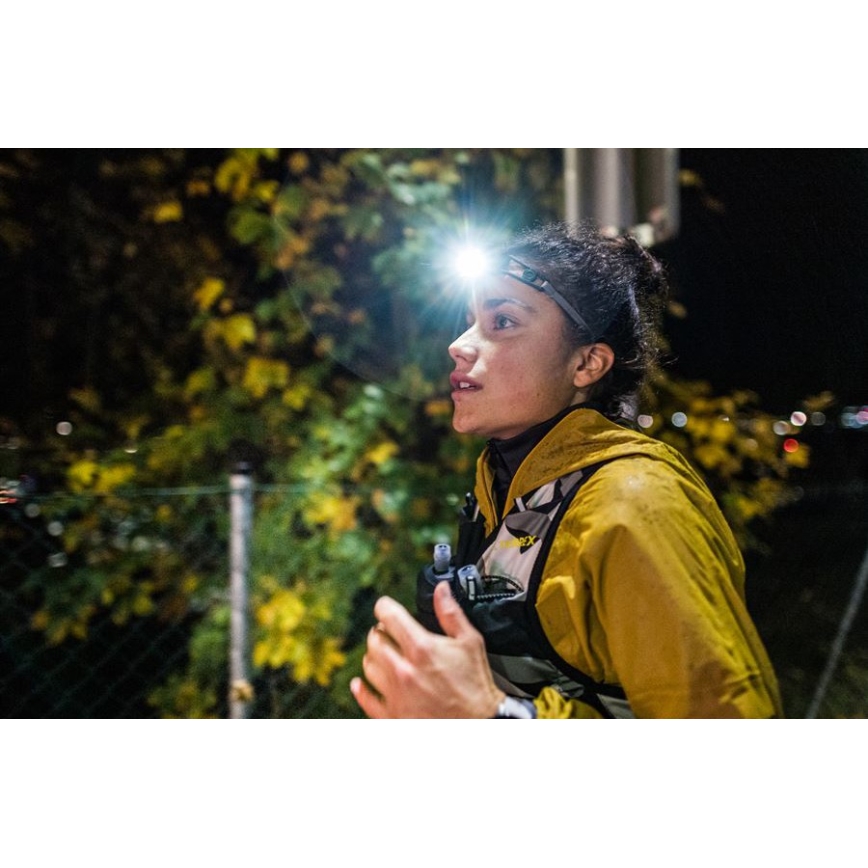 Ledlenser NEO1R - Lanterna frontal recarregável com ajuste de brilho LED/730 mAh IP67 250 lm 15 h preta