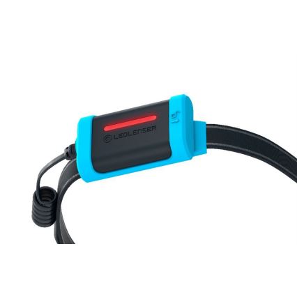 Ledlenser NEO3 - Lanterna de cabeça LED dimerizável LED/3xAAA IP54 400 lm 20 h azul
