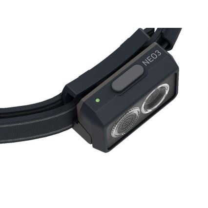 Ledlenser NEO3 - Lanterna frontal LED regulável LED/3xAAA IP54 400 lm 20 h preta