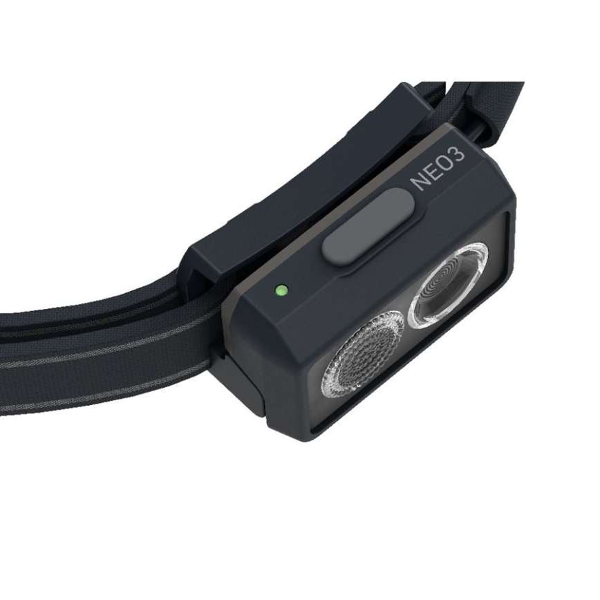 Ledlenser NEO3 - Lanterna frontal LED regulável LED/3xAAA IP54 400 lm 20 h preta