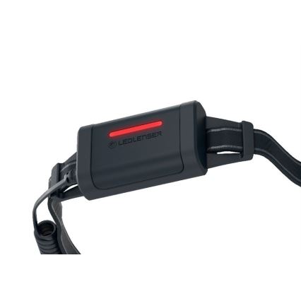 Ledlenser NEO5R - Lanterna frontal recarregável LED com regulação de intensidade, 1800 mAh, IP54, 600 lm, 35 h, preto/branco
