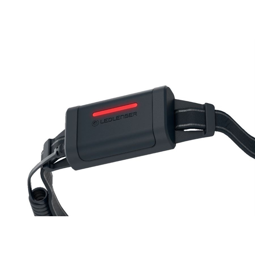 Ledlenser NEO5R - Lanterna frontal recarregável LED com regulação de intensidade, 1800 mAh, IP54, 600 lm, 35 h, preto/branco