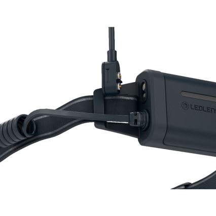 Ledlenser NEO5R - Lanterna frontal recarregável LED com regulação de intensidade, 1800 mAh, IP54, 600 lm, 35 h, preto/branco