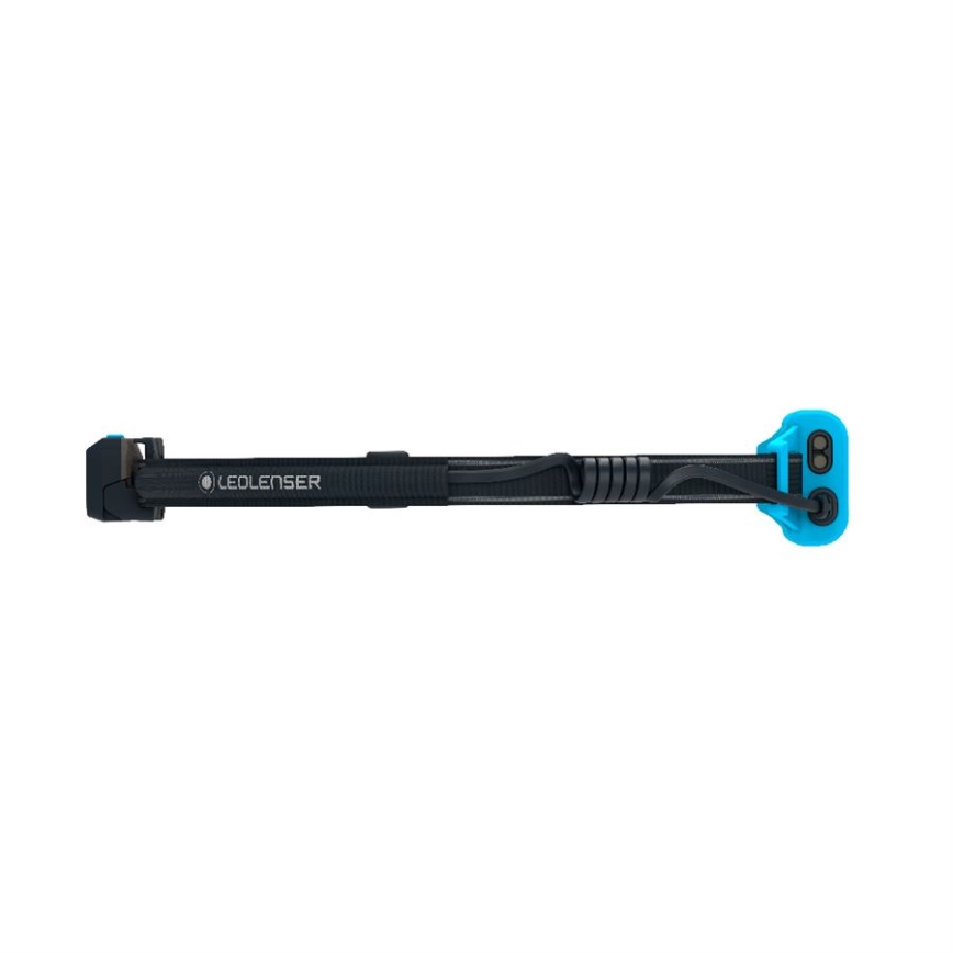 Ledlenser NEO5R - Lanterna frontal recarregável LED regulável, 1800 mAh, IP54, 600 lm, 35 h, azul