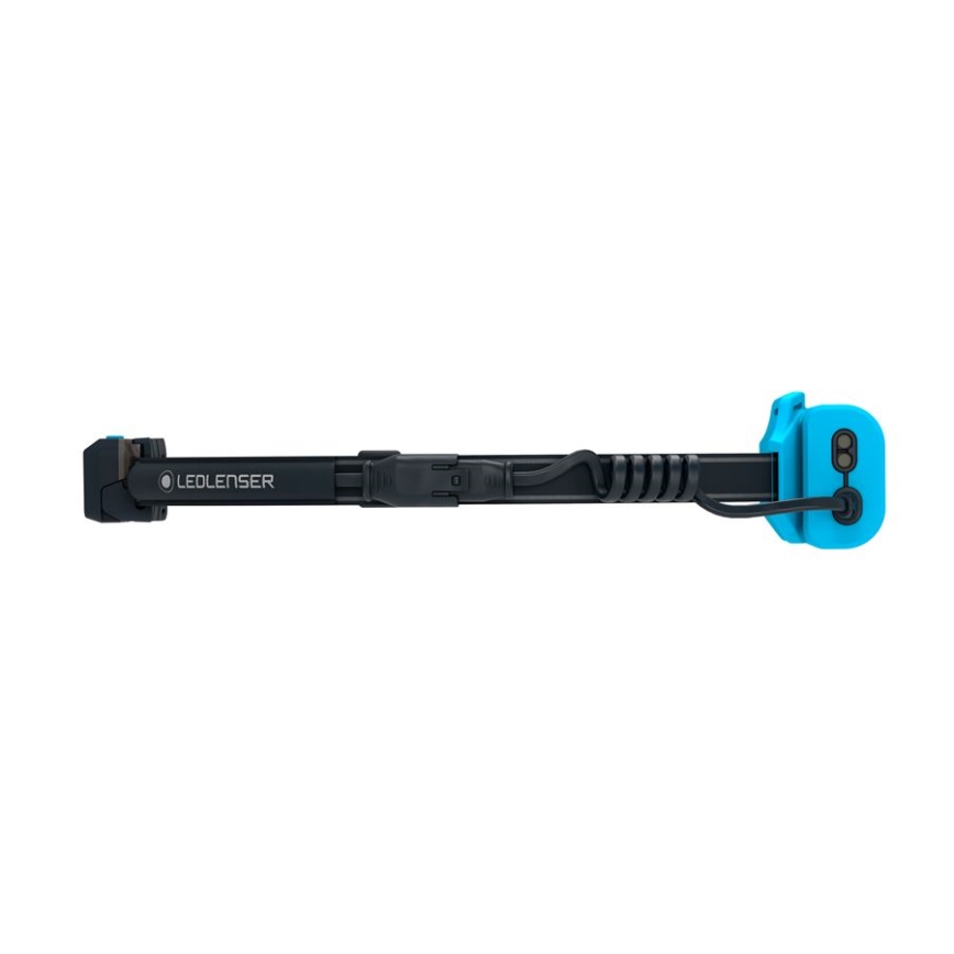 Ledlenser NEO9R - Lanterna frontal recarregável LED regulável LED/5000 mAh IP54 1200 lm 120h preta/azul
