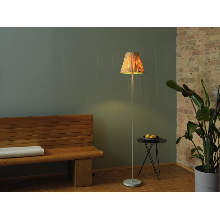Ledvance - Candeeiro de chão DECOR RAFFIA 1xE27/15W/230V bastão de ráfia