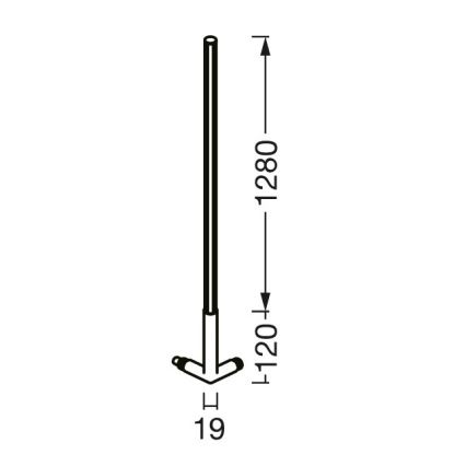 Ledvance - Candeeiro de chão LED RGBW com regulação SMART+ CORNER LED/14W/230V Wi-Fi