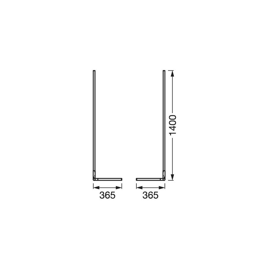 Ledvance - Candeeiro de chão LED RGBW com regulação SMART+ FLOOR LED/14W/230V 2700-6500K Wi-Fi + controlo remoto