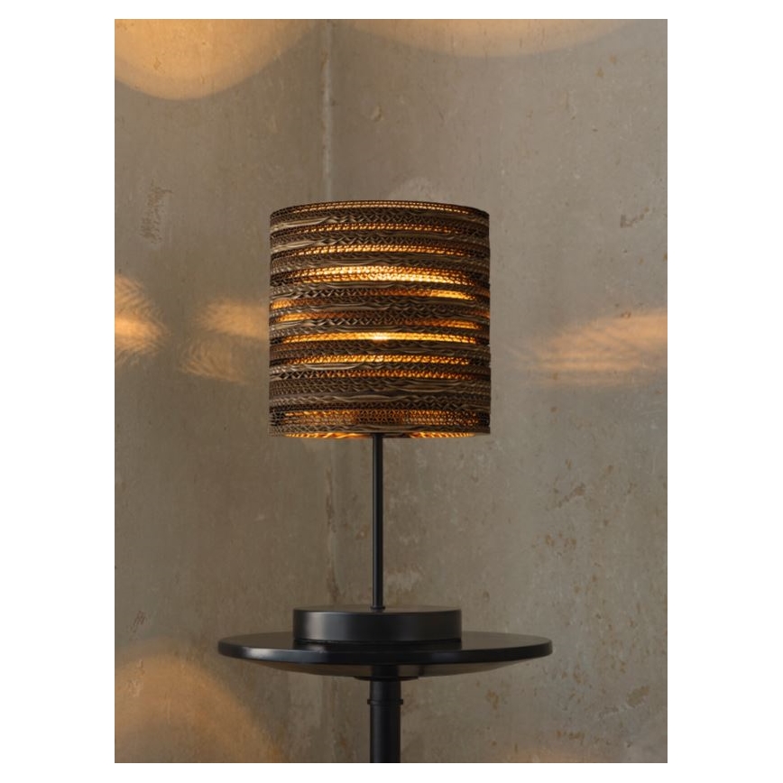 Ledvance - Candeeiro de mesa DECOR CARDBOARD 1xE27/15W/230V diâmetro 20 cm