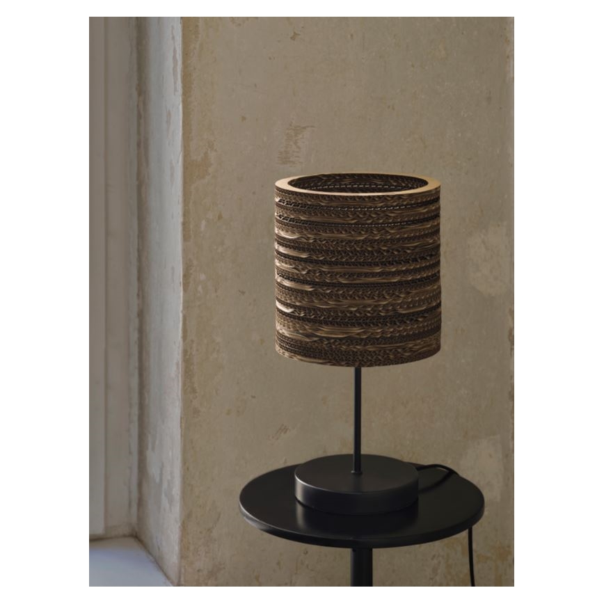Ledvance - Candeeiro de mesa DECOR CARDBOARD 1xE27/15W/230V diâmetro 20 cm