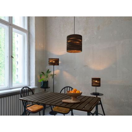 Ledvance - Candeeiro de mesa DECOR CARDBOARD 1xE27/15W/230V diâmetro 20 cm