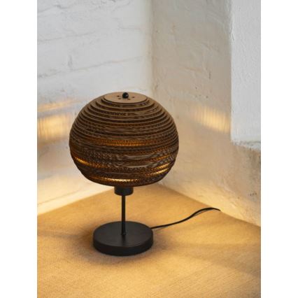 Ledvance - Candeeiro de mesa DECOR CARDBOARD 1xE27/15W/230V diâmetro 26 cm