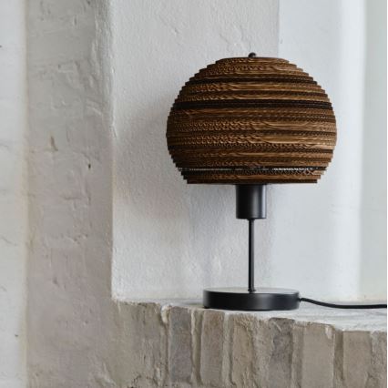 Ledvance - Candeeiro de mesa DECOR CARDBOARD 1xE27/15W/230V diâmetro 26 cm