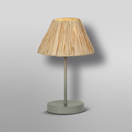 Ledvance - Candeeiro de mesa DECOR RAFFIA 1xE27/15W/230V bastão de ráfia