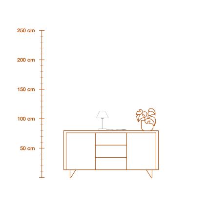 Ledvance - Candeeiro de mesa DECOR RAFFIA 1xE27/15W/230V bastão de ráfia