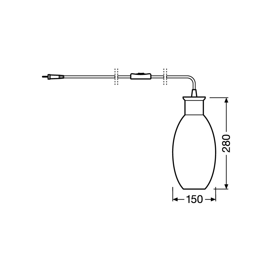 Ledvance - Candeeiro de mesa GRAPE 1xE27/40W/230V rosa