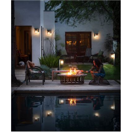 Ledvance - Candeeiro exterior CASCADE 1xE27/25W/230V IP44 50 cm