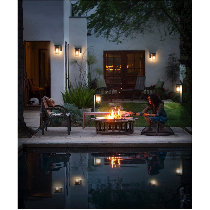 Ledvance - Candeeiro exterior CASCADE 1xE27/25W/230V IP44 50 cm