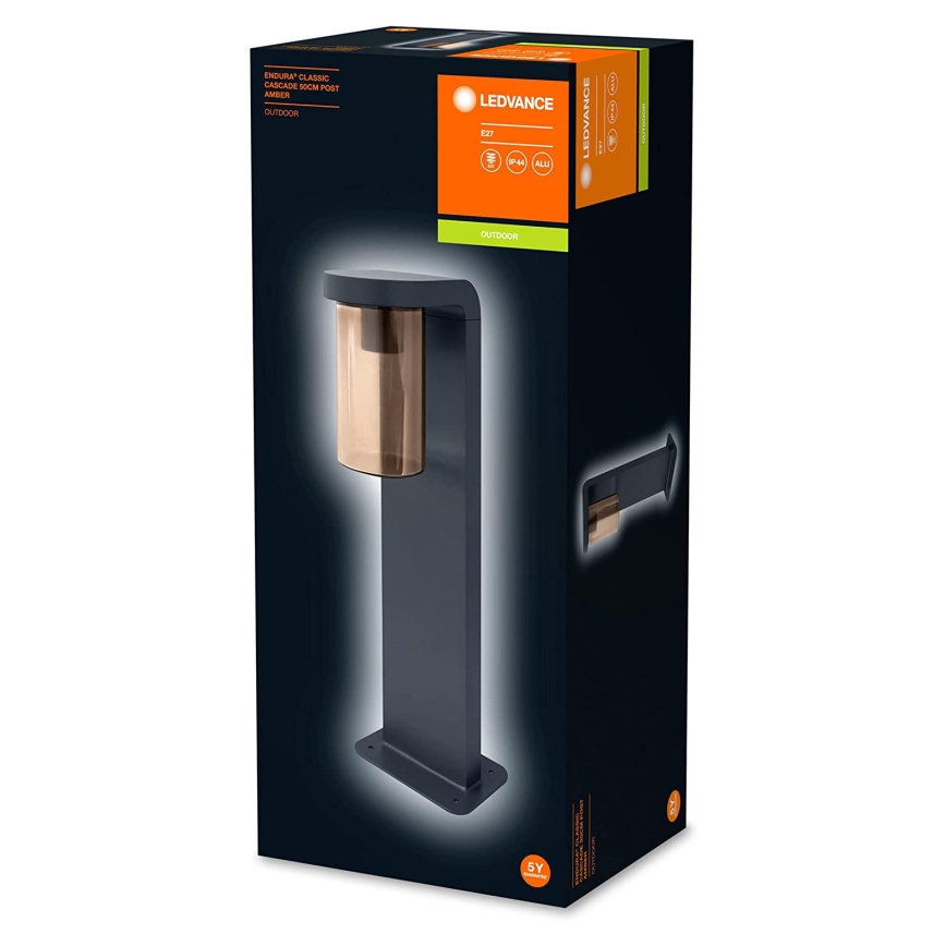 Ledvance - Candeeiro exterior CASCADE 1xE27/25W/230V IP44 50 cm