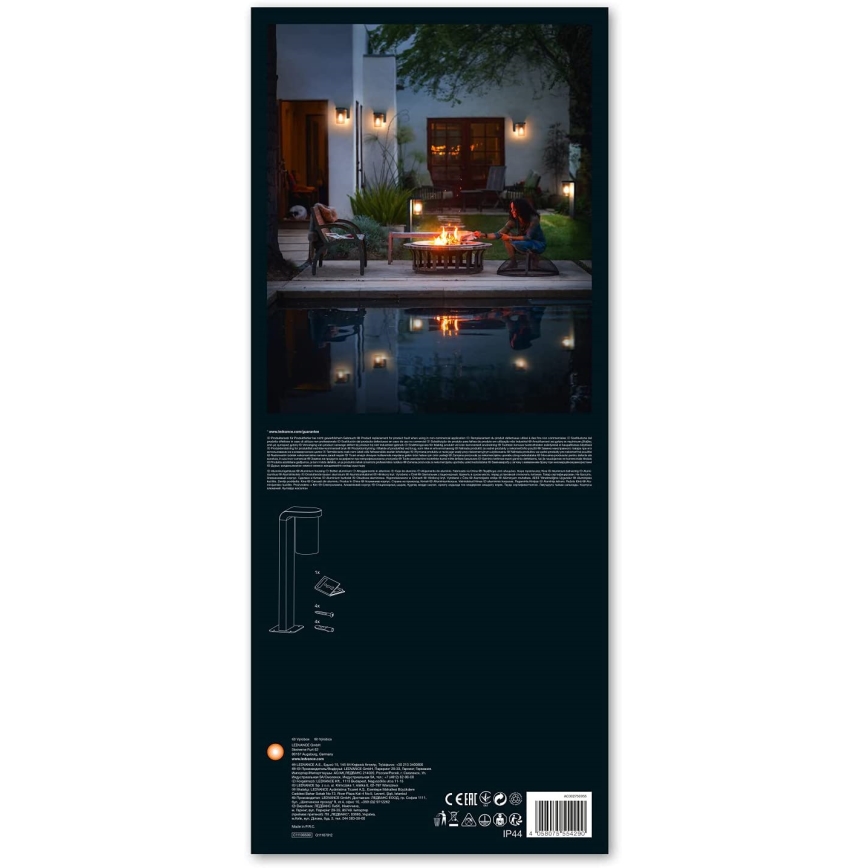 Ledvance - Candeeiro exterior CASCADE 1xE27/25W/230V IP44 50 cm