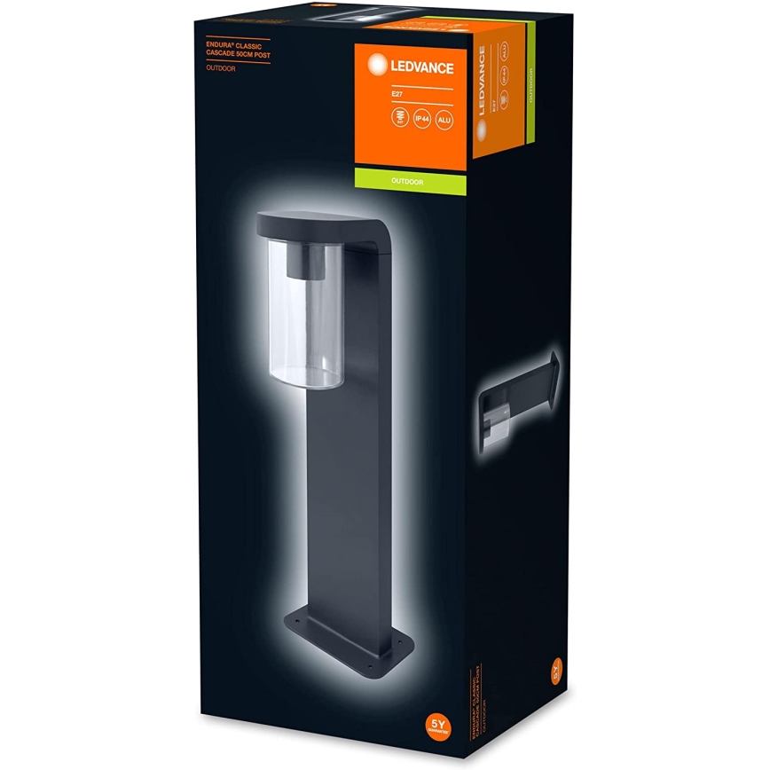 Ledvance - Candeeiro exterior CASCADE 1xE27/25W/230V IP44 50 cm