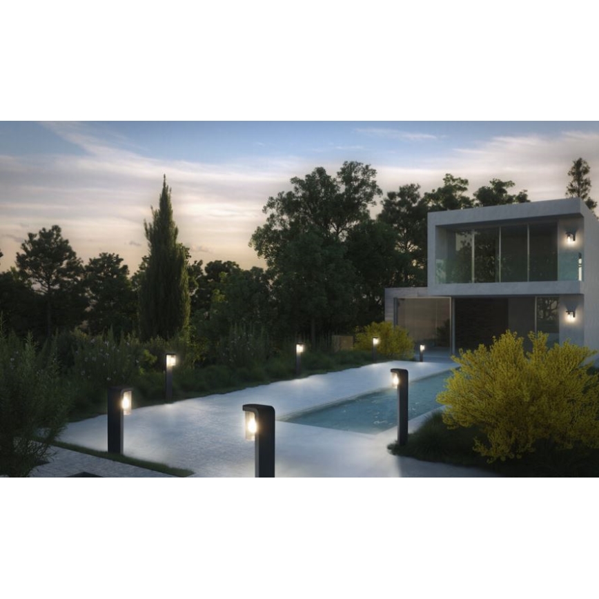 Ledvance - Candeeiro exterior CASCADE 1xE27/25W/230V IP44 80 cm