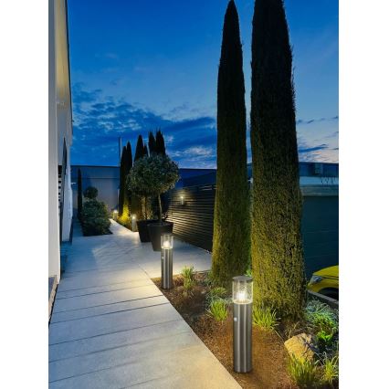 Ledvance - Candeeiro exterior com sensor EBRO 1xE27/20W/230V IP44