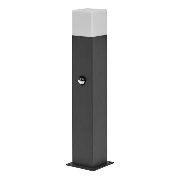 Ledvance - Candeeiro exterior com sensor FIGO SQUARE 1xE27/20W/230V IP44