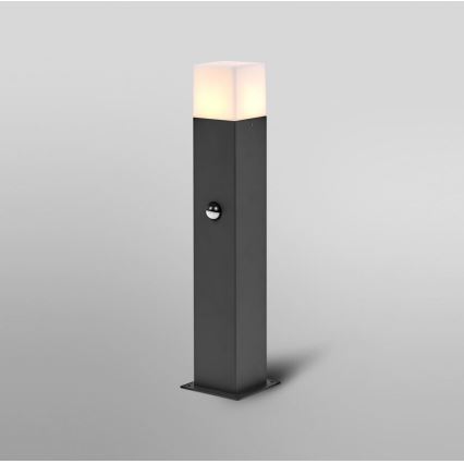 Ledvance - Candeeiro exterior com sensor FIGO SQUARE 1xE27/20W/230V IP44