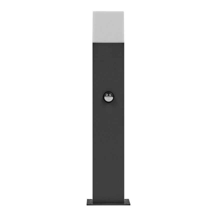 Ledvance - Candeeiro exterior com sensor FIGO SQUARE 1xE27/20W/230V IP44