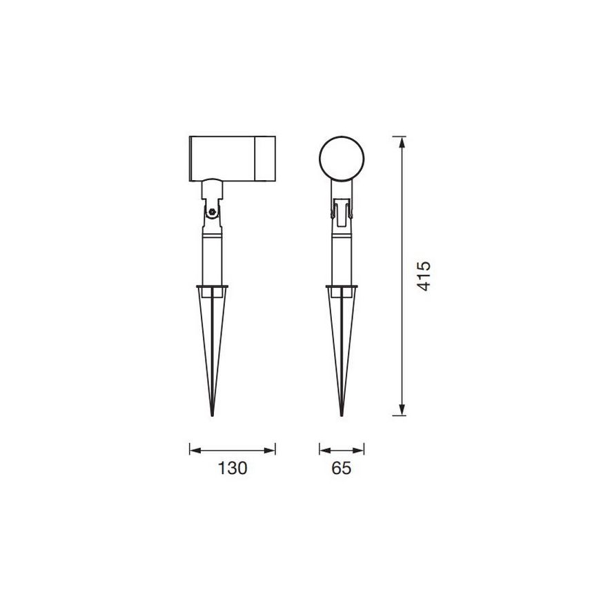 Ledvance - Candeeiro exterior ENDURA CLASSIC 1xGU10/35W/230V IP54
