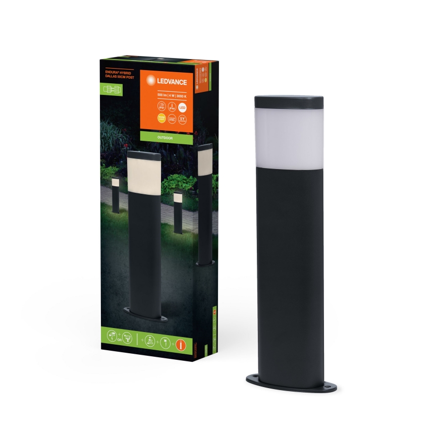 Ledvance - Candeeiro exterior LED ENDURA HYBRID DALLAS LED/4W/12V IP44