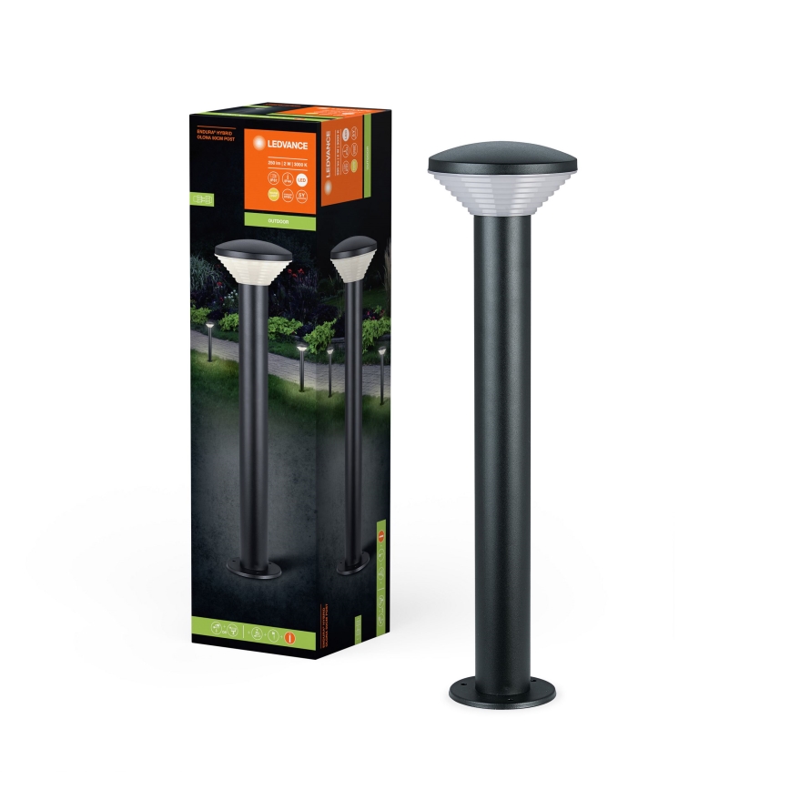 Ledvance - Candeeiro exterior LED ENDURA HYBRID OLONA LED/2W/12V IP44