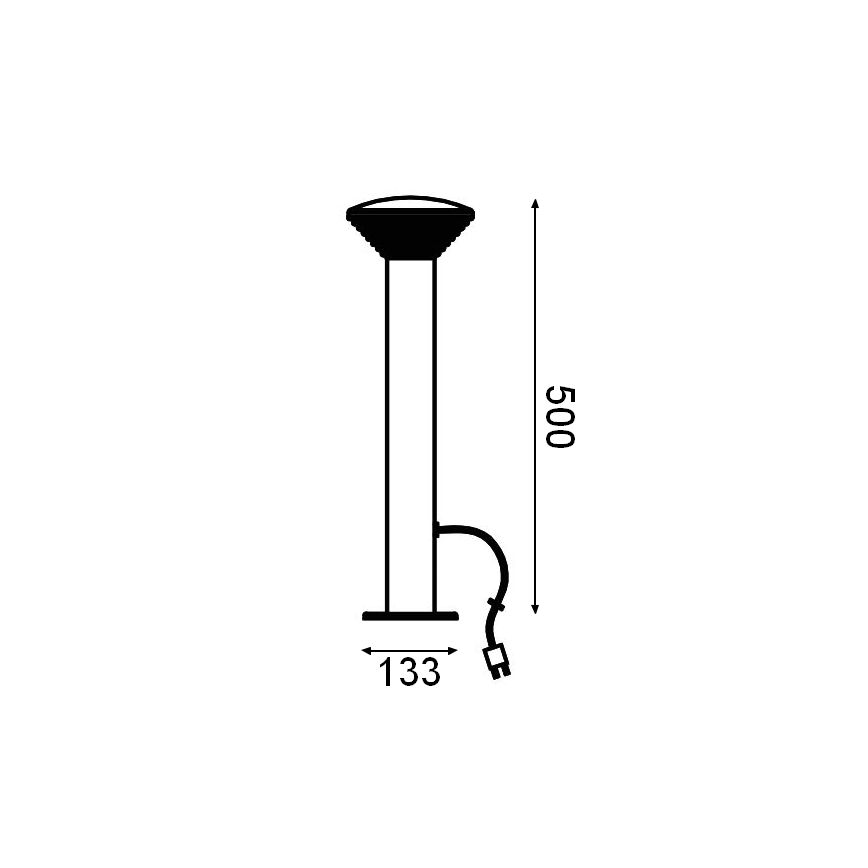 Ledvance - Candeeiro exterior LED ENDURA HYBRID OLONA LED/2W/12V IP44