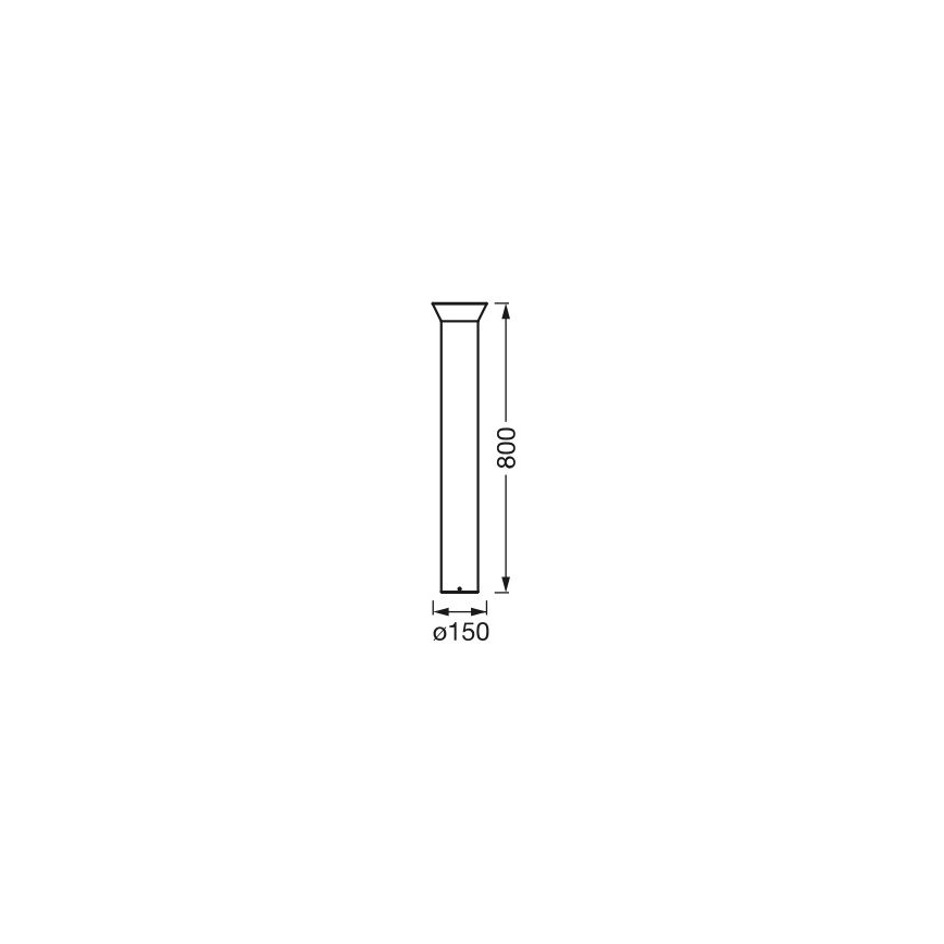 Ledvance - Candeeiro exterior LED RGBW com regulação SMART+ ECLIPSE LED/10W/230V IP44 Wi-Fi