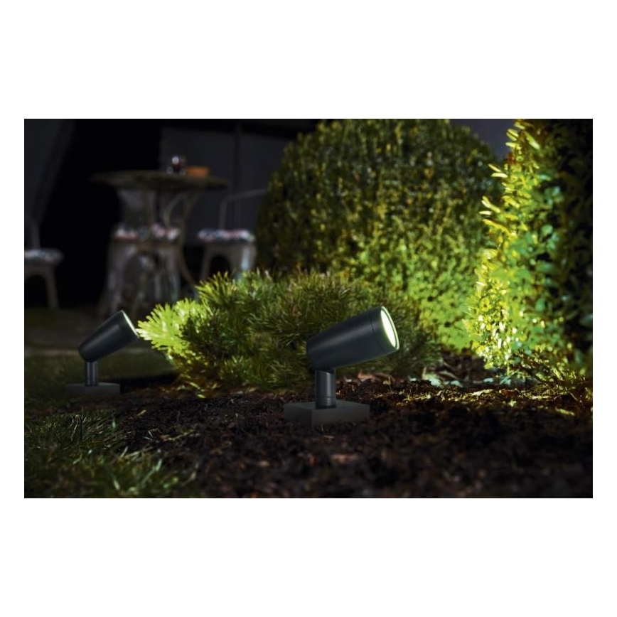 Ledvance - Conjunto de expansão de candeeiro exterior LED RGBW SMART+ SPOT LED/4,5W/230V IP65 Wi-Fi
