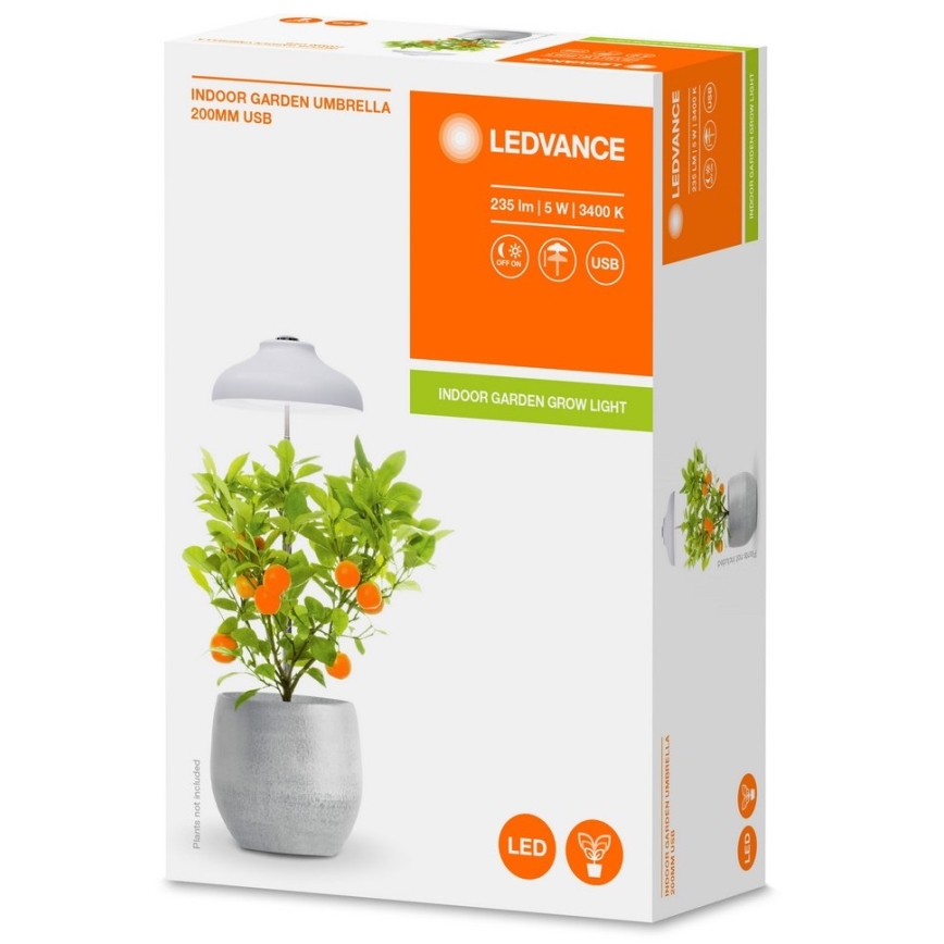 Ledvance - Candeeiro interior de planta LED GARDEN LIGHT LED/5W/5V