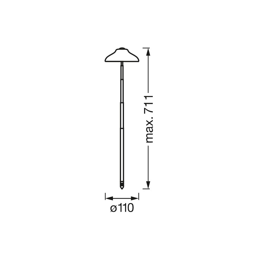 Ledvance - Candeeiro interior de planta LED GARDEN LIGHT LED/5W/5V